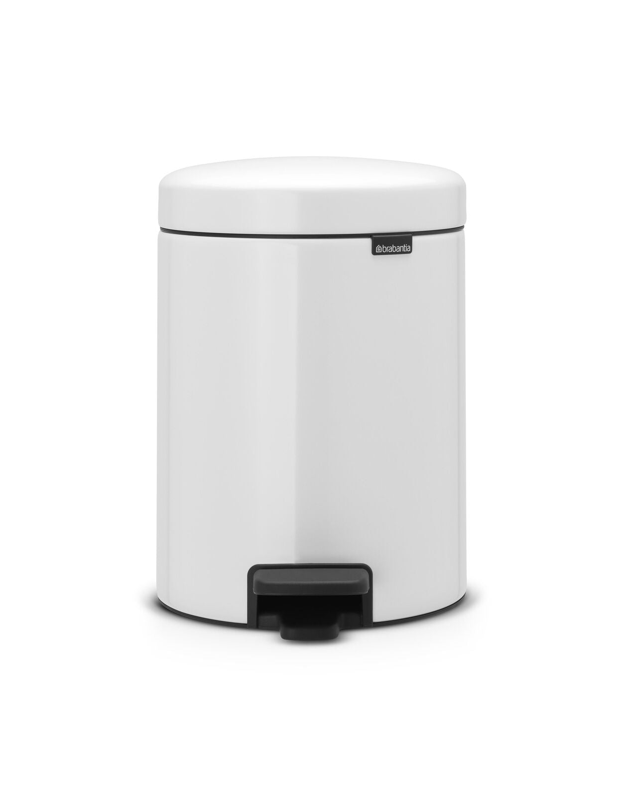 Brabantia Pedal Bin newIcon Rotondo Bianco