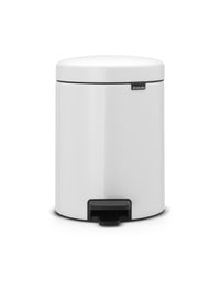 Brabantia Pedal Bin newIcon Rotondo Bianco