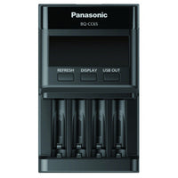 Panasonic Eneloop LCD PRO Caricabatterie BQ-CC65 ERP senza Batteria