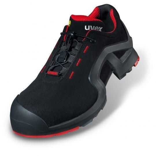 Uvex 85162 Unisex Adulto Nero, Rosso
