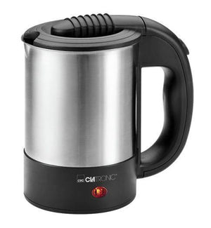 Clatronic WKR 3624 bollitore elettrico 0,5 L 1000 W Nero, Acciaio inox