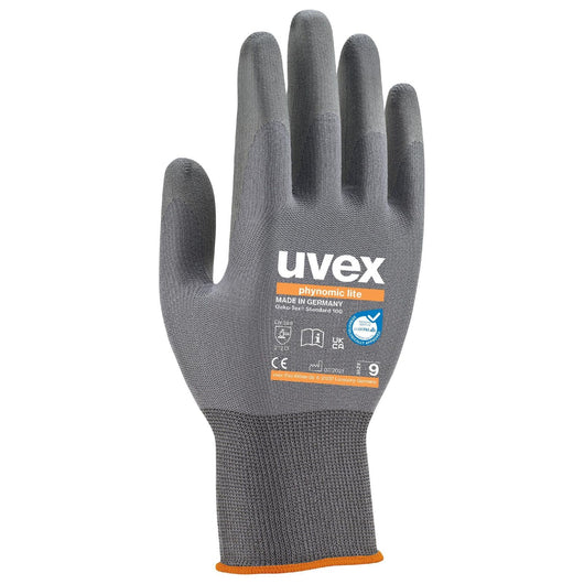 Uvex 6004007 Guanto protettivo Antracite, Grigio Elastan, Poliammide 1 pz