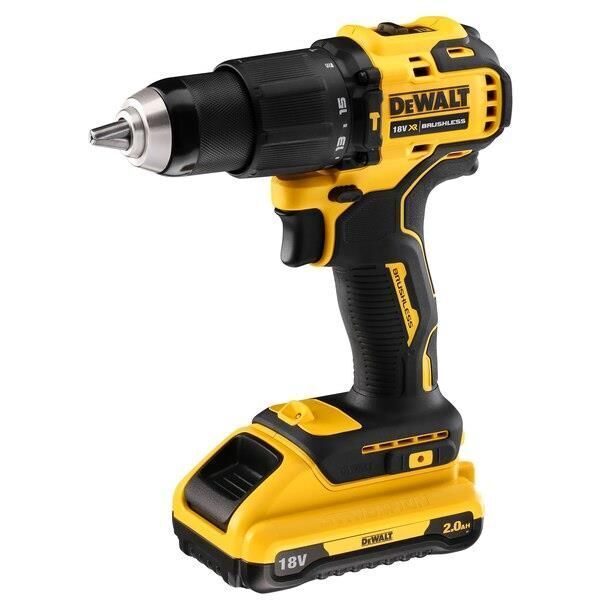 DeWALT DCD709D2T-QW trapano 1650 Giri/min 1,6 kg Nero, Giallo
