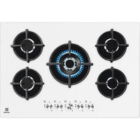 Electrolux KGG7537W Bianco Da incasso 74 cm Gas 5 Fornello(i)