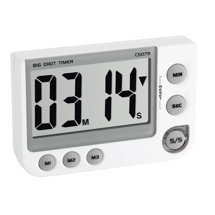 TFA-Dostmann 38.2024 timer da cucina Timer da cucina digitale Bianco