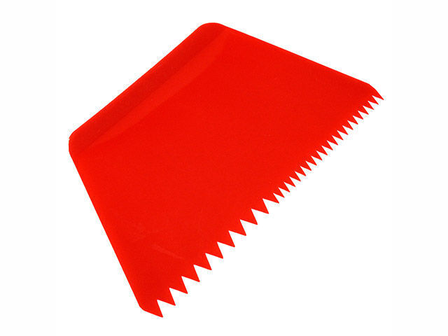 Pavoni RA8RS Raschietto 216x128mm Trapezio Dentato