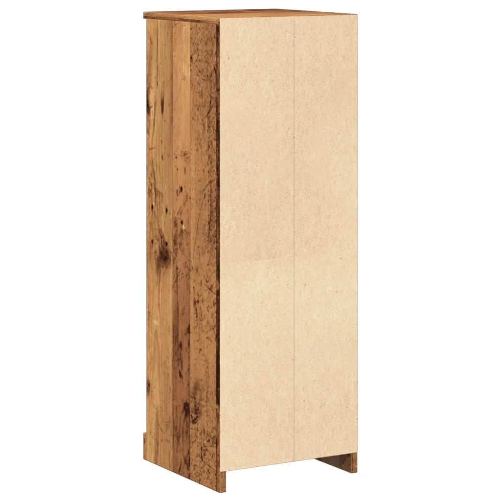 Credenza Legno Antico 36x35,5x103,5 cm in Legno Multistrato