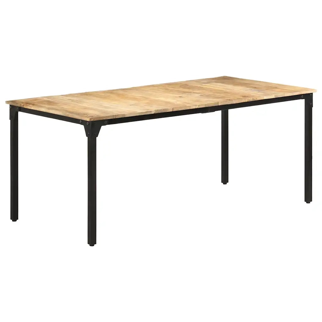 Tavolo da Pranzo 180x90x76 cm in Legno di Mango Grezzo 321975