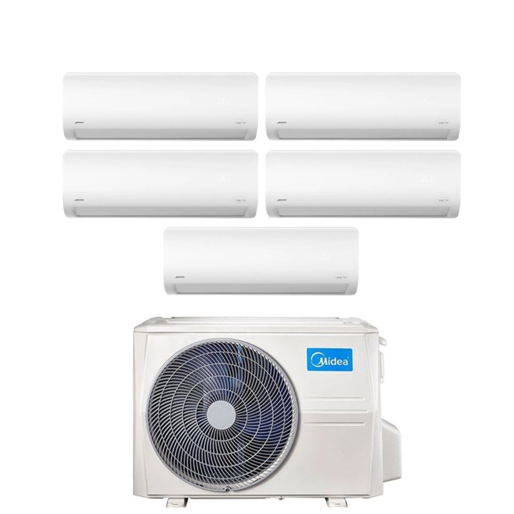 Condizionatore Midea Penta Split Inverter serie XTREME PRO 9+9+9+9+9 Btu con M5OE-42HFN8-Q R-32 Wi-Fi Integrato