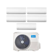 Condizionatore Midea Penta Split Inverter serie XTREME PRO 9+9+9+9+9 Btu con M5OE-42HFN8-Q R-32 Wi-Fi Integrato
