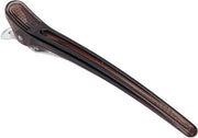 Clip per capelli a forma di becco lungo per salone di bellezza (nero) con bocca extra lunga - Attrezzature professionali per parrucchieri