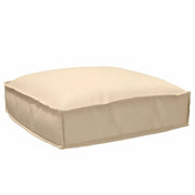Cuscino Beige 50 x 50 x 12 cm Tessuto Oxford 42001471