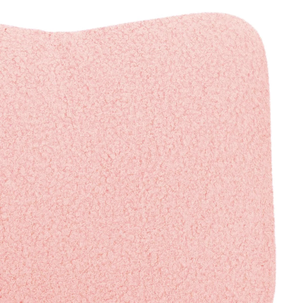 Divano Sedia-Poltrona Rosa 63 x 67 x 94 cm Tessuto di Pecora e Plywood