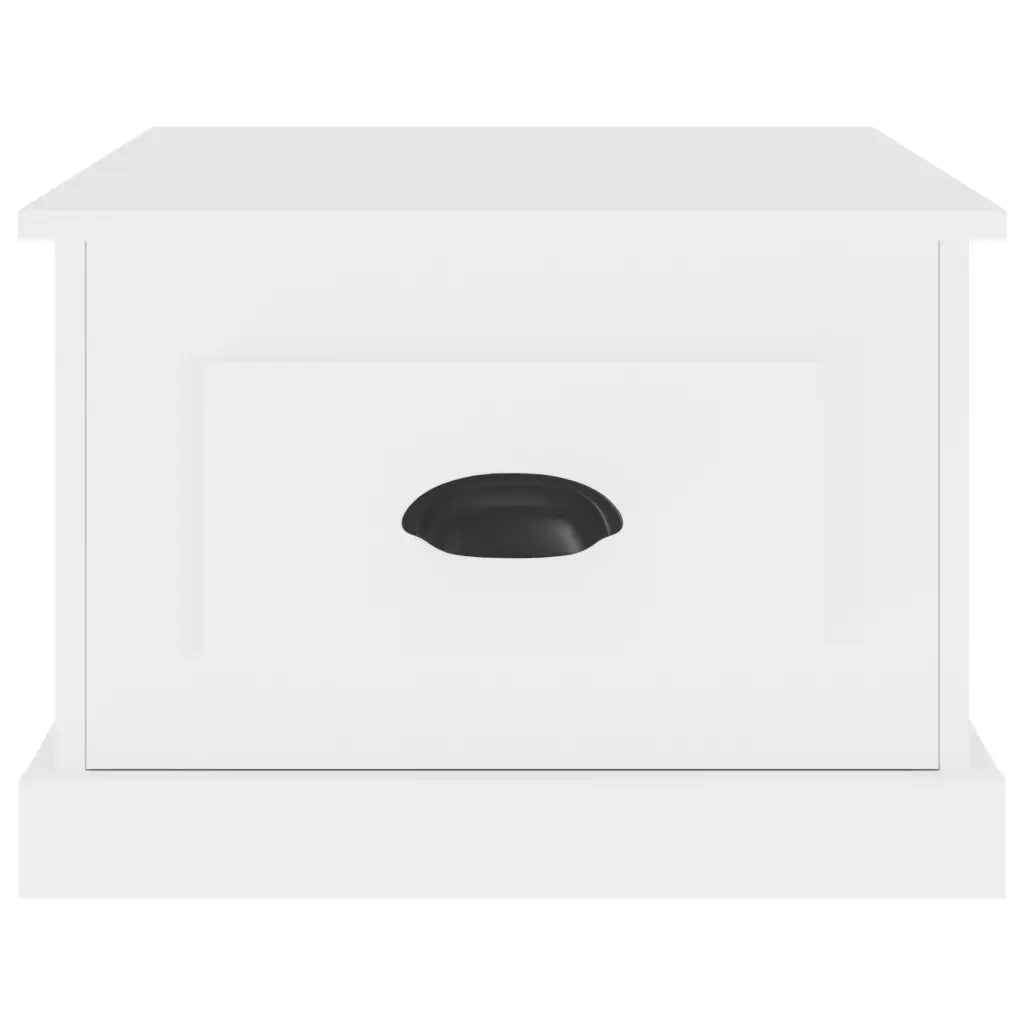Tavolino da Salotto Bianco 50x50x35 cm in Legno Multistrato 816248