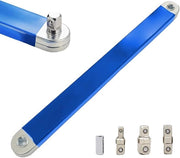 Verlengsleutel per auto, attrezzo di disassemblaggio e assemblaggio per spazi ristretti, chiave multifunzionale pratica, doppia faccia, adatta per lavori in spazi chiusi - blu.