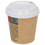 Coperchi Tazze da CaffÃ¨ Carta Ã˜60mm 4oz 1000 pz Plastica Bianca
