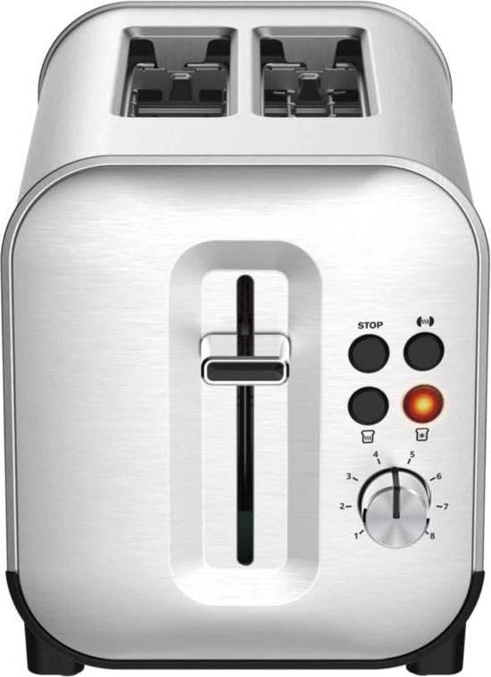 Broodrooster con pinze per tostatura - Broodroosters - Toaster - Fessure di riscaldamento - Multipla posizionamento e regolazione di temperatura