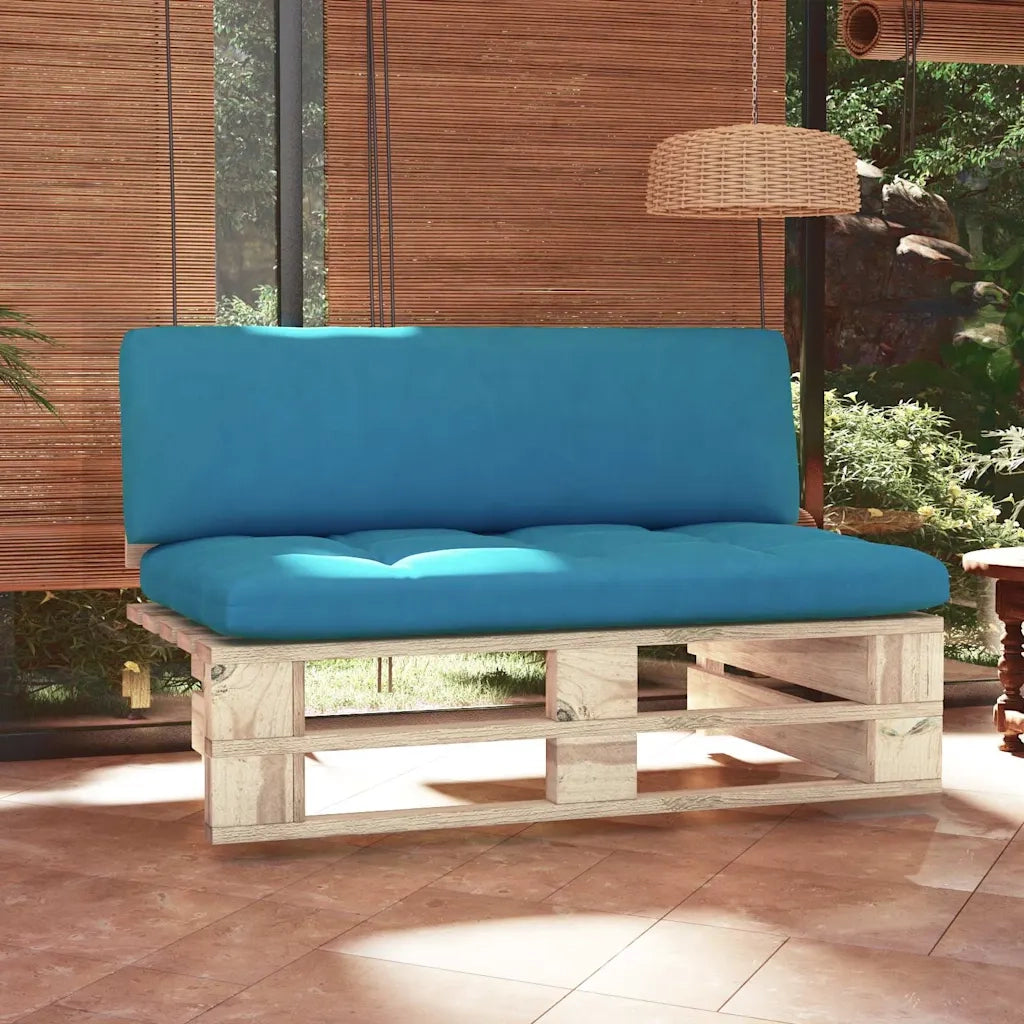 Divano componibile-Divano Centrale Giardino su Pallet in Legno di Pino Impregnato 765186