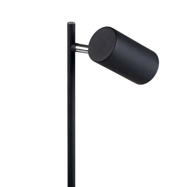 Lampada da tavolo nera regolabile EVALO TL GU10 10W Kanlux