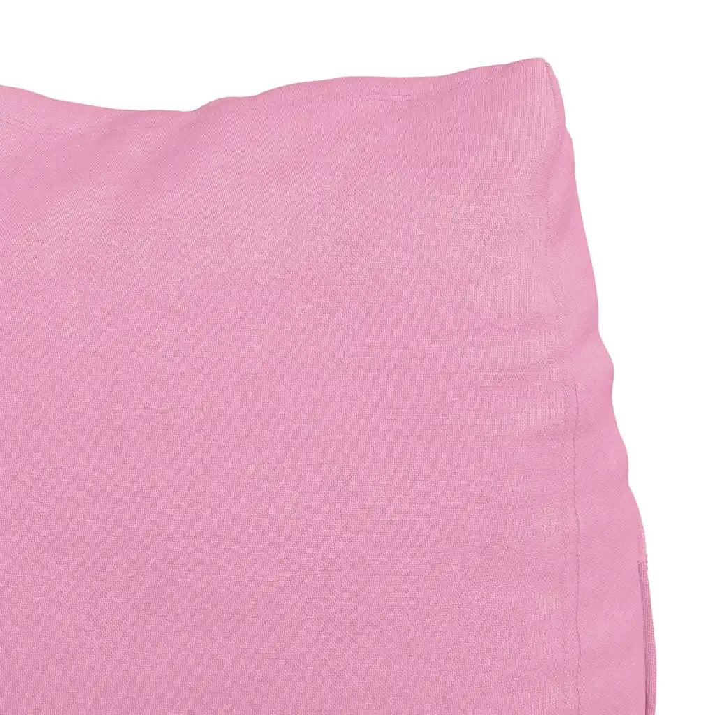 Cuscino per Schiena Rosa 45 x 20 x 35 cm Tessuto