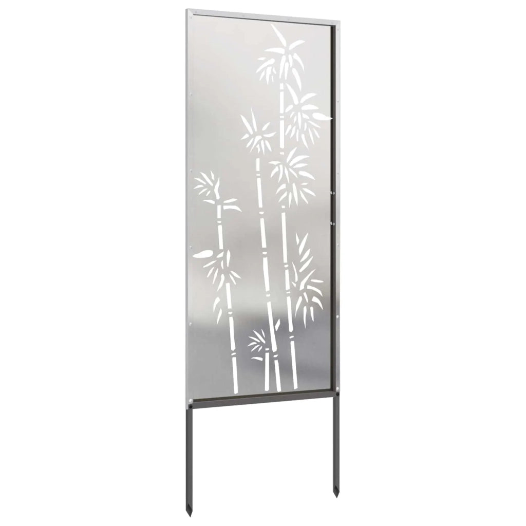 Schermo per privacy in giardino Floreale Argento 50 x 140 cm 876298