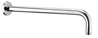 Braccio di sostegno per doccia in ottone cromato pesante da 40 cm