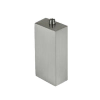 SET 2 FINALI TAPPO FUTURA 10MM NIKEL SATIN