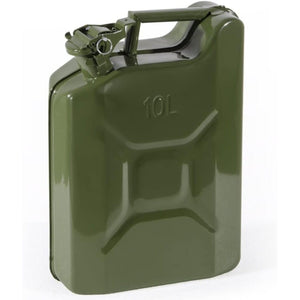TANICA 10L IN METALLO VERDE PER CARBURANTE