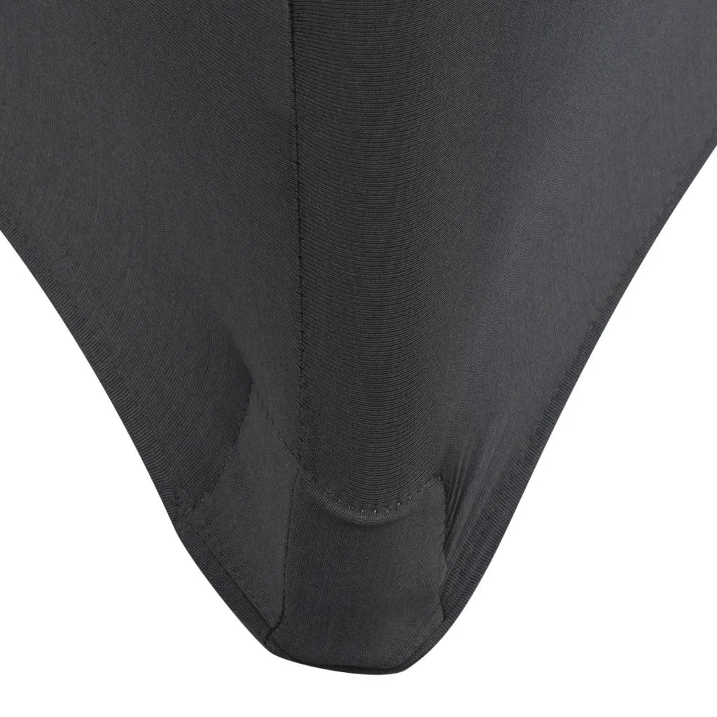 Fodere Elasticizzate per Tavolo 2 pezzi 183x76x74 cm Antracite 132040