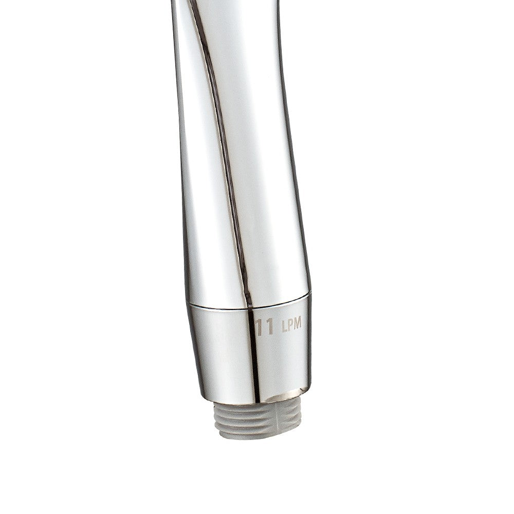 Doccino cromato a 5 getti con regolatore flusso d'acqua - serie energy