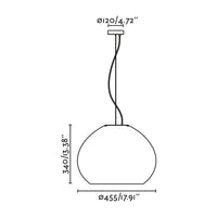 MAR H340 lampada a sospensione