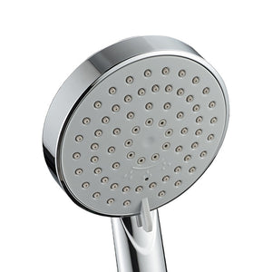 Doccia cromata a 3 getti con risparmio d'acqua - serie zante