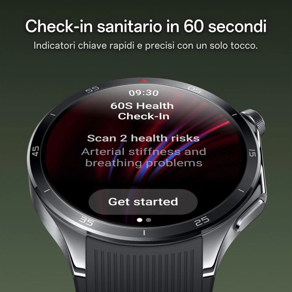 Orologio Smart Watch 3, Cinturino 22 mm, Display LTPO 1,5", Ricarica Rapida, Autonomia 120 ore, 100 Modalità Sport, Monitoraggio GPS a doppia frequenza, Controllo Salute 60 Secondi, Titanio
