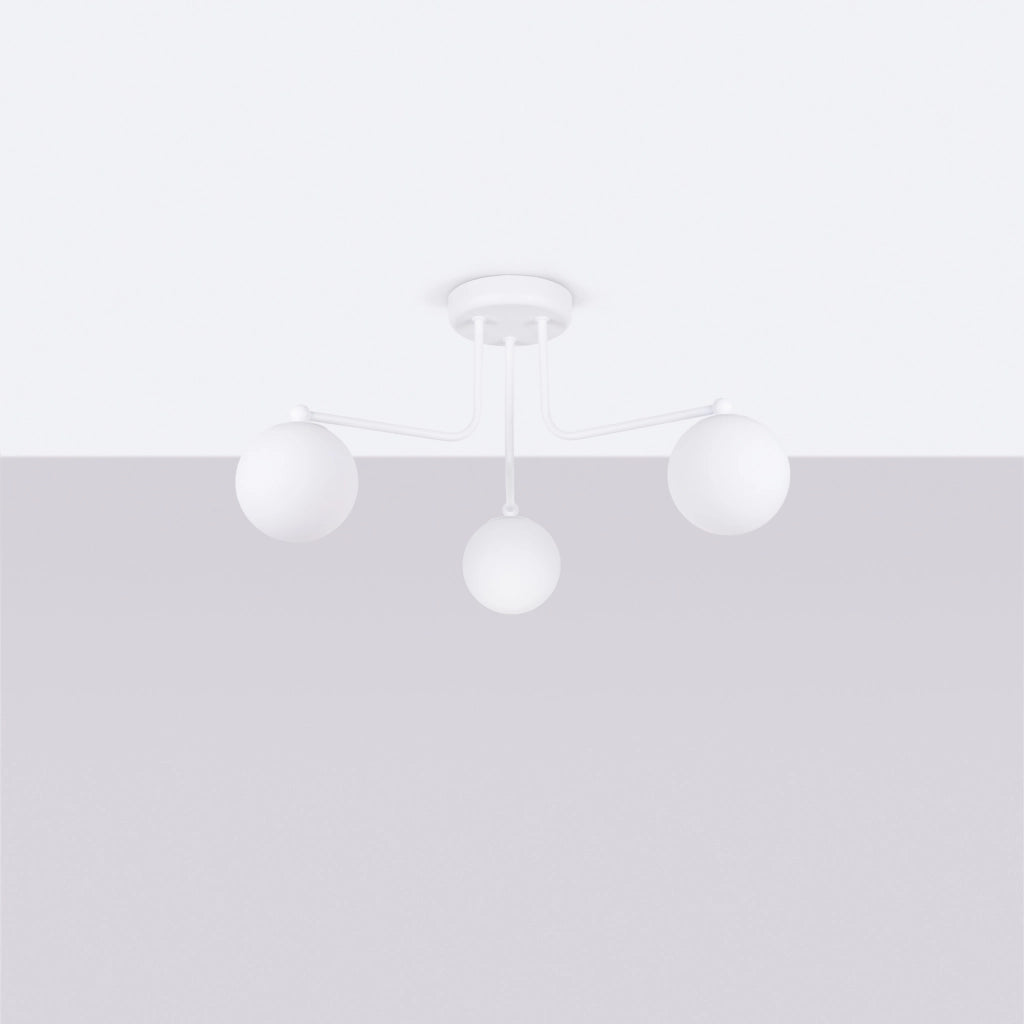 Lampadario ASTRAL 3 bianco