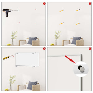 Pannello radiante a infrarossi 400W 720x620x15 mm, Pannello elettrico per riscaldamento IR