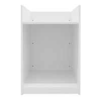 Bancone Cassa da Negozio Bianco TB60 Mobile Reception 2 Ripiani in MDF