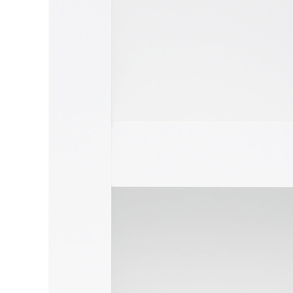 Bancone Cassa da Negozio Bianco TB60 Mobile Reception 2 Ripiani in MDF