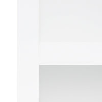 Bancone Cassa da Negozio Bianco TB60 Mobile Reception 2 Ripiani in MDF