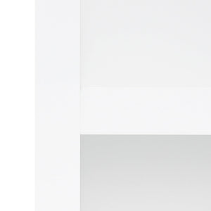 Bancone Cassa da Negozio Bianco TB60 Mobile Reception 2 Ripiani in MDF