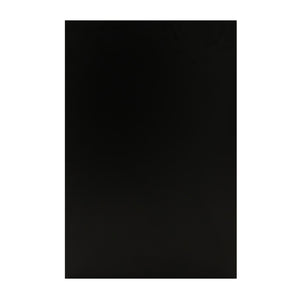 Bancone LED Nero K1200 con 3 Ripiani, Vetrina e Ante Bloccabili – 2 Chiavi