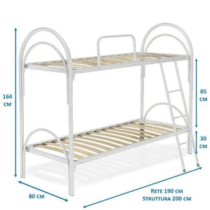 LETTO A CASTELLO 80X200XH159CM