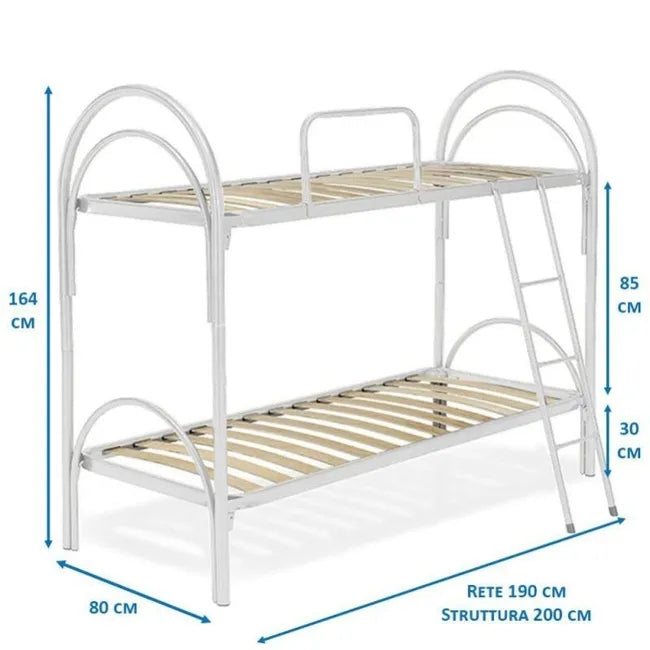 LETTO A CASTELLO 80X200XH159CM