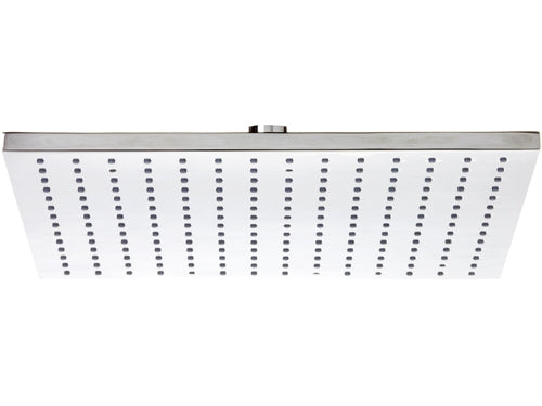 Soffione a pioggia quadrato piatto 30x30 cm