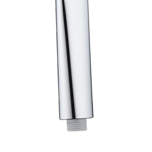 Doccetta cromata a 3 getti con puntine autopulenti - serie milos