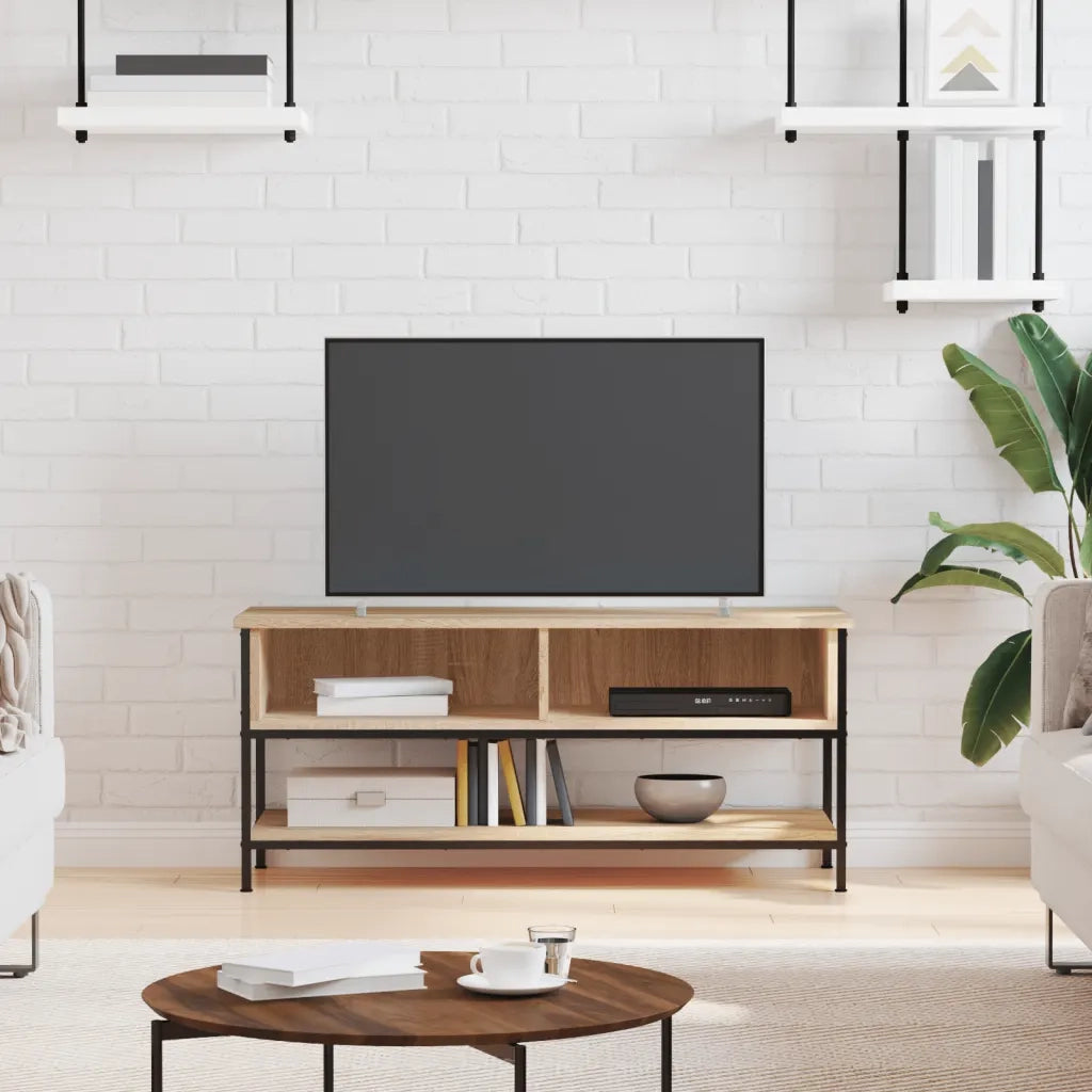 Mobile TV Rovere Sonoma 100x35x45 cm Legno ingegnerizzato 832784
