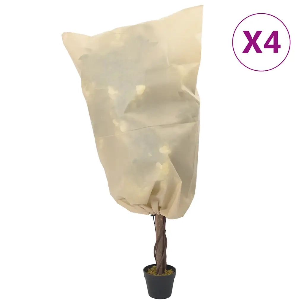 Coperture con Coulisse per Piante 4pz 70 g/mÂ² 0,8x1 mcod mxl 131658