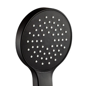 Doccia nera opaca a 1 getto con risparmio d'acqua - serie vogue