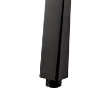 Doccia nera opaca a 1 getto con risparmio d'acqua - serie vogue