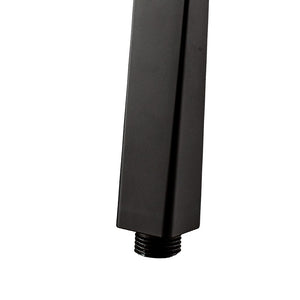 Doccia nera opaca a 1 getto con risparmio d'acqua - serie vogue