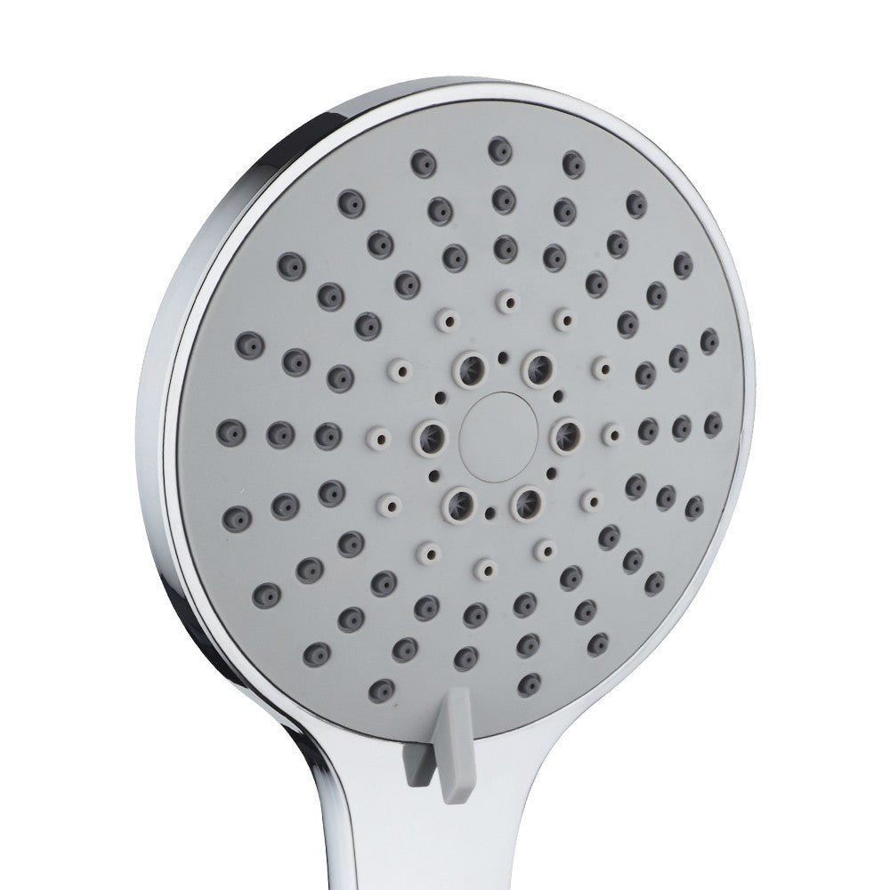 Doccetta cromata a 5 getti con risparmio d'acqua - serie rodi